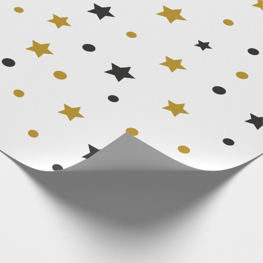 Weihnachtsmuster Geschenkpapier (Ecke)