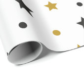 Weihnachtsmuster Geschenkpapier (Rolleneckpunkt)