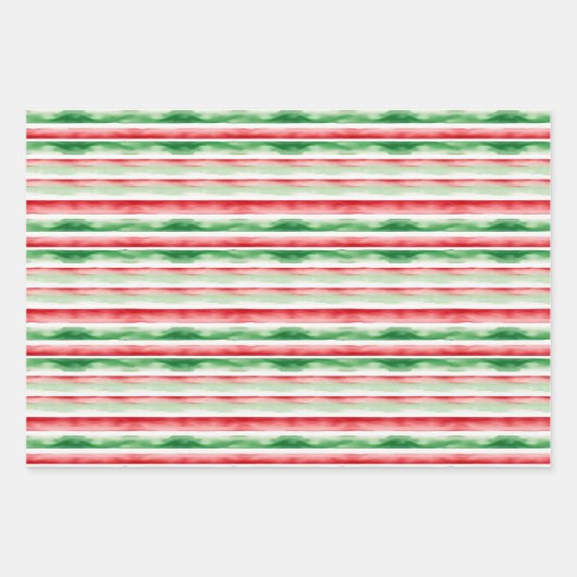 Weihnachtsmuster Geschenkpapier Set (Vorderseite 2)