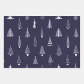 Weihnachtsmuster Geschenkpapier Set (Vorderseite 3)