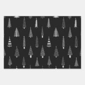 Weihnachtsmuster Geschenkpapier Set (Vorderseite)