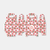 Weihnachtsmuster Geschenkschachtel (Ungefaltet)