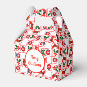 Weihnachtsmuster Geschenkschachtel