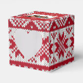 Weihnachtsmuster Geschenkschachtel (Vorderseite)