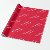 Weihnachtsmuster Geschenkverpackung Geschenkpapier (Ungerollt)