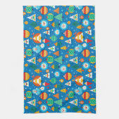 Weihnachtsmuster Geschirrtuch (Vertikal)