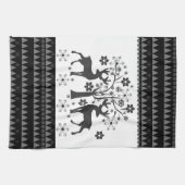 Weihnachtsmuster Geschirrtuch (Horizontal)