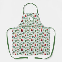 Weihnachtsmuster Grün und Rot -