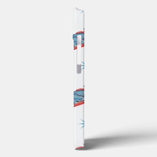 Weihnachtsmuster im Jahrgang, Kinderspielplatz im Case-Mate iPhone Hülle (Rückseite / Links)