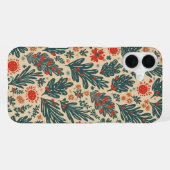 Weihnachtsmuster iPhone 16 Fall Hülle (Rückseite (Horizontal))