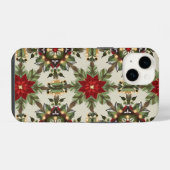 Weihnachtsmuster iPhone Gehäuse Hülle (Rückseite (Horizontal))