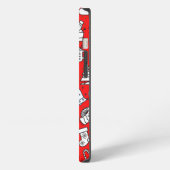 Weihnachtsmuster iPhone hülle (Linke Seite)