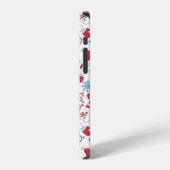 Weihnachtsmuster iPhone Hülle (Linke Seite)