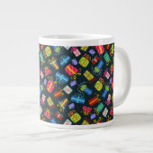 Weihnachtsmuster Jumbo-Tasse (Vorderseite Rechts)