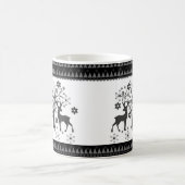 Weihnachtsmuster Kaffeetasse (Mittel)