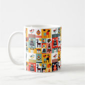 Weihnachtsmuster Kaffeetasse (Links)