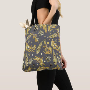 Weihnachtsmuster, Kiefer Schnee 2 Tasche
