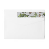 Weihnachtsmuster, Kiefernschnee 10 (Rückseite)