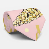 Weihnachtsmuster, Kiefernschnee 4 Krawatte (Gerollt)