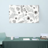 Weihnachtsmuster, Kiefernschnee 7 Banner (Messeveranstaltung)