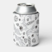 Weihnachtsmuster, Kiefernschnee 7 Dosenkühler (Kanne Rückseite)