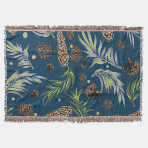 Weihnachtsmuster, Kiefernschnee 9 Decke