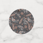 Weihnachtsmuster, Kiefernschnee Konfetti (Klein Vorderseite)