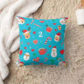 Weihnachtsmuster Kissen (Decke)