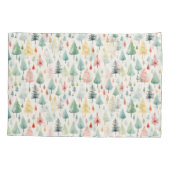 Weihnachtsmuster Kissenbezug (Rückseite)