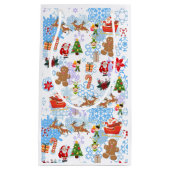 Weihnachtsmuster Kleine Geschenktüte (Vorderseite)