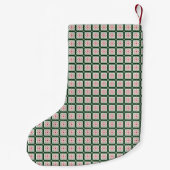 Weihnachtsmuster Kleiner Weihnachtsstrumpf (Rückseite)