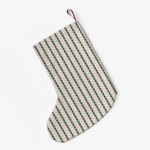 Weihnachtsmuster Kleiner Weihnachtsstrumpf (Rückseite (Hängend))