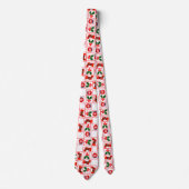 Weihnachtsmuster Krawatte (Vorderseite)