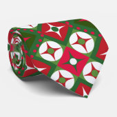 Weihnachtsmuster Krawatte (Gerollt)