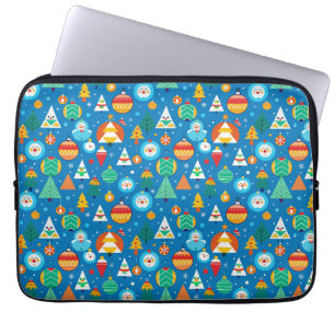 Weihnachtsmuster Laptopschutzhülle