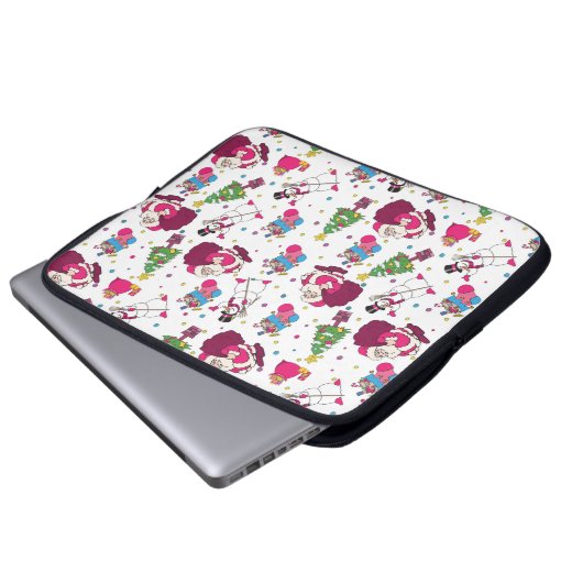 Weihnachtsmuster Laptopschutzhülle (Vorne Knopf)