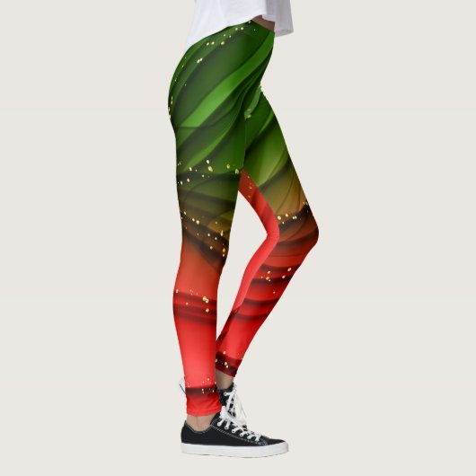 Weihnachtsmuster Leggings (Rechts)