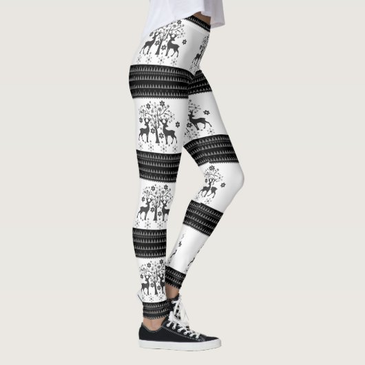 Weihnachtsmuster Leggings (Rechts)