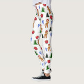 Weihnachtsmuster Leggings (Links)