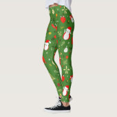 Weihnachtsmuster Leggings (Links)