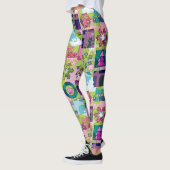 Weihnachtsmuster Leggings (Links)
