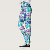 Weihnachtsmuster Leggings (Links)