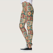 Weihnachtsmuster Leggings (Links)