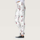 Weihnachtsmuster Leggings (Links)