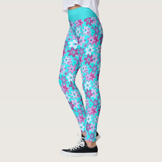 Weihnachtsmuster Leggings (Links)