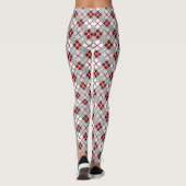 Weihnachtsmuster Leggings (Rückseite)