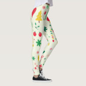 Weihnachtsmuster Leggings (Rechts)