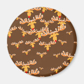 Weihnachtsmuster Magnet (Vorne)