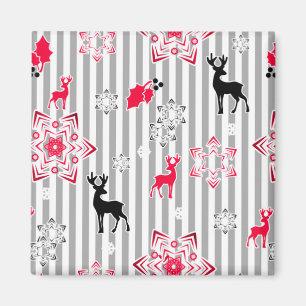 Weihnachtsmuster Magnet