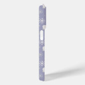 Weihnachtsmuster mit Eisbären und Schneeflocken Case-Mate iPhone Hülle (Rückseite / Rechts)